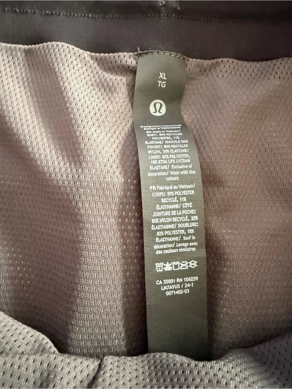 Lululemon Floral Glow Blue Multi NWT 7